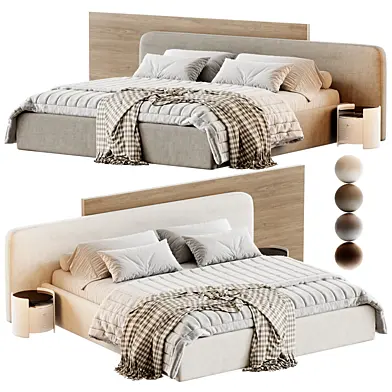 Modern Double Bed 04