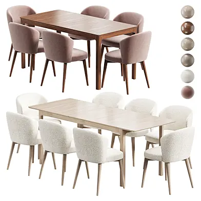 Dining Set 005, Milford Stol, Стул ФАРГО