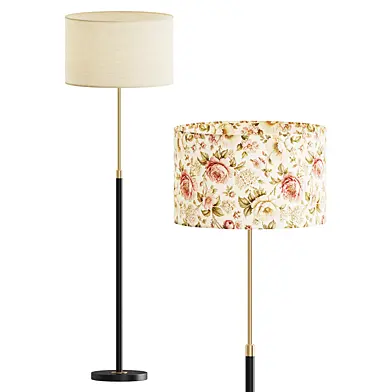 Telescoping Adjustable Floor Lamp