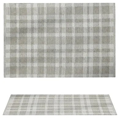 Tattersall Handwoven Indoor Outdoor Rug