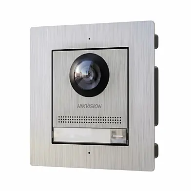 Hikvision Hidden Wall Flush Intercom (Architectural Minimalism)