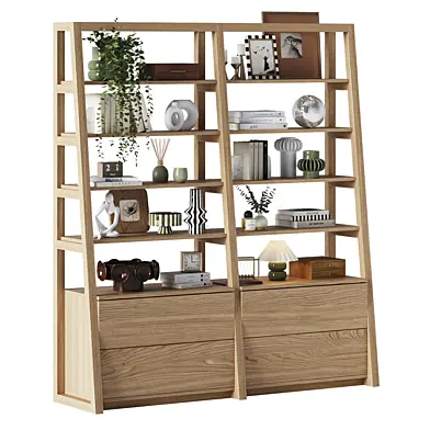 Книжный стеллаж Dantone Home Фрейм двойной