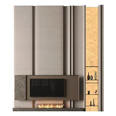 High Ceiling TV Wall - Set 335