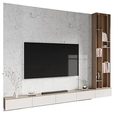 TV Wall set Shelf Wall Panel Decor