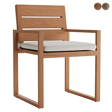 RH Aegean Teak Dining Armchair