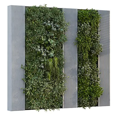 vertical Green wall plant 1033