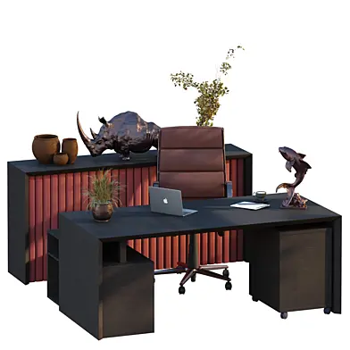 Worktable with sculpture 1031