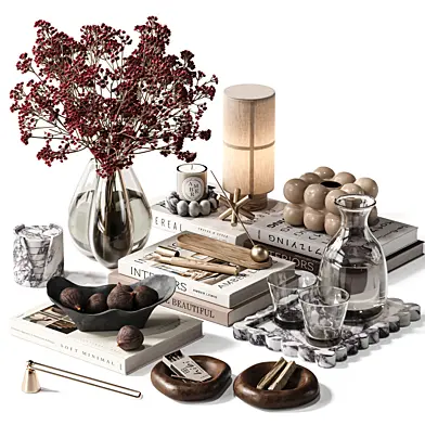 Tabletop Amber Decor Set30
