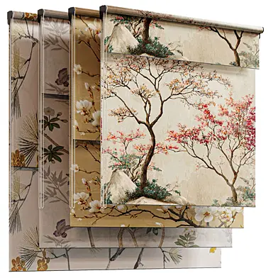 Double roller blinds