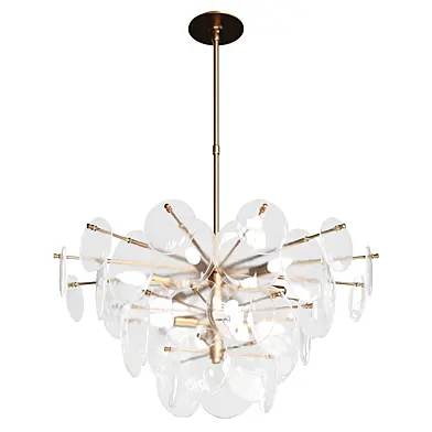 Loire Large Chandelier Chandelier by Visual Comfort
