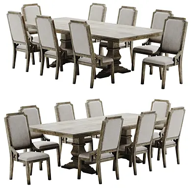 Ashley home Wyndahl dining table set