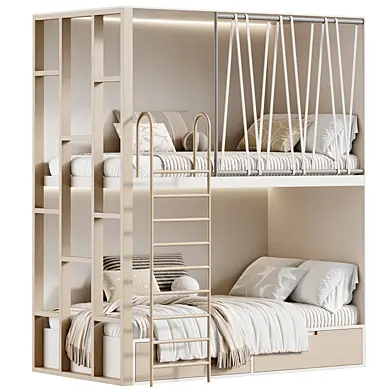 Двухъярусная детская кровать, Double Kids Bed
