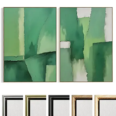 Plaster Two Photo Frame B-760