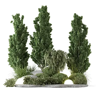 Outdoor Plants Bush Collection 4568