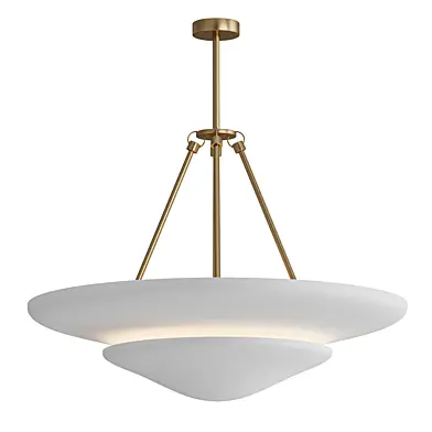 Modern Floating Hat Chandelier
