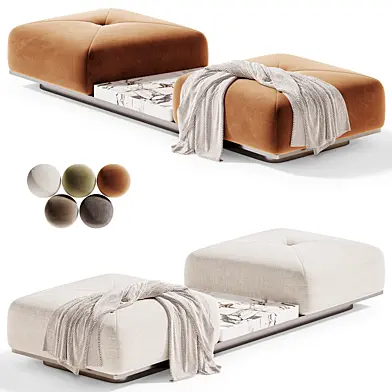 Minotti Orion Bench