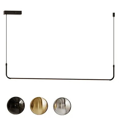 Pendant lamp Azzardo AZ5445 Mario Pendant 1 CCT Dimm BK