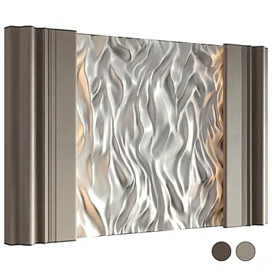 Wall 3D panel set 004