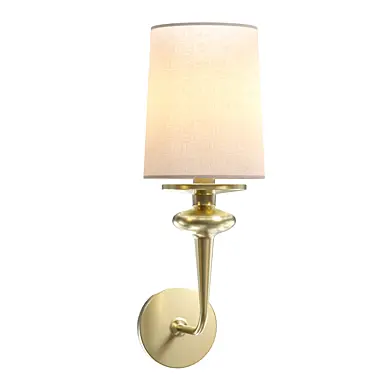 CB2 Lorent Aged Brass Wall Sconce
