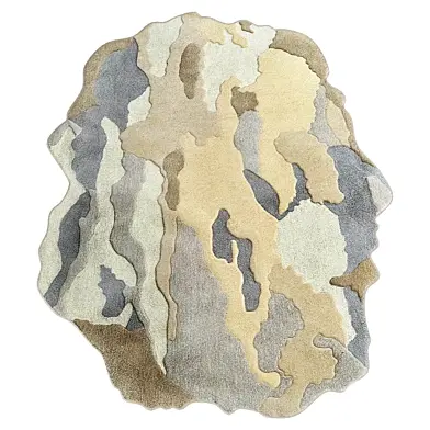 Sandstone Flow Abstract Rug by RAG Home