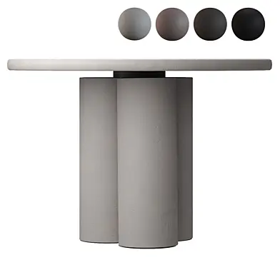 Стол Трилистник Бетон (Trinity Concrete)  PLY Архитектурная мебель