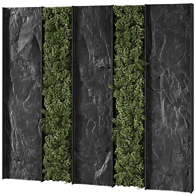 Wall with plant 11