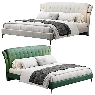 Scandinavian double bed 05