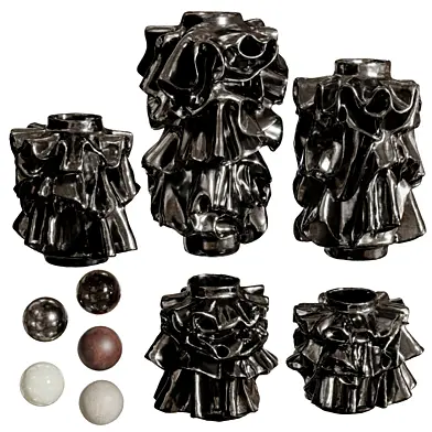 Ribbon Vase - HOLLY HUNT Accessories