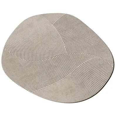 Ligne Roset Kyushu Carpet Zen Garden Hand-Tufted Carpet