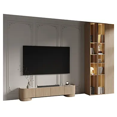 TV Wall set Shelf Wall Panel Decor