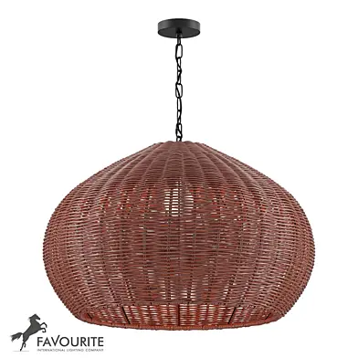Уличный подвесной светильник Favourite Wicker 4884-1P