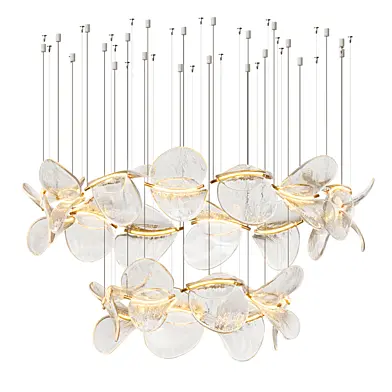 Bocci Floating Glass Chandelier