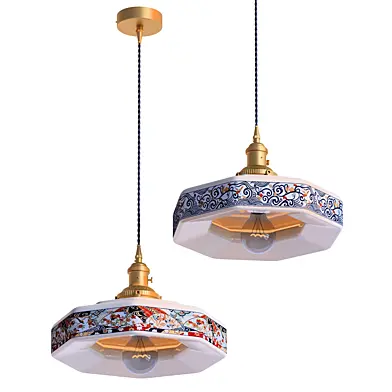 Minimalist Industrial Style Four-Arm Hanging Light 1127