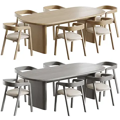 Modern chair and Dining table