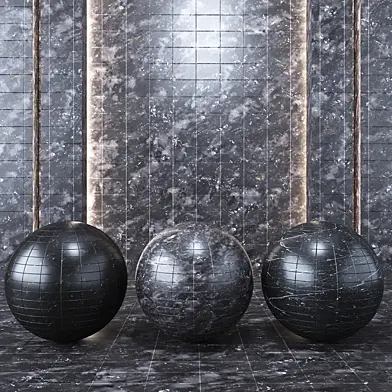 Marble Tile Black