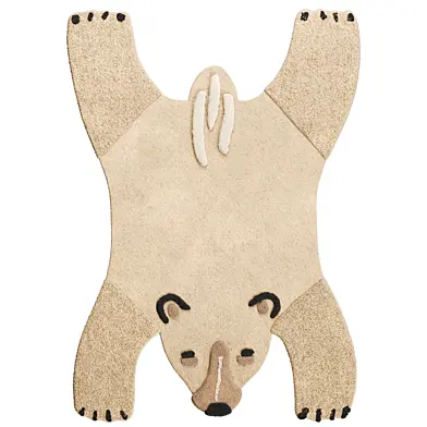 Animal Tufted Rug ковер в форме медведя от fermliving