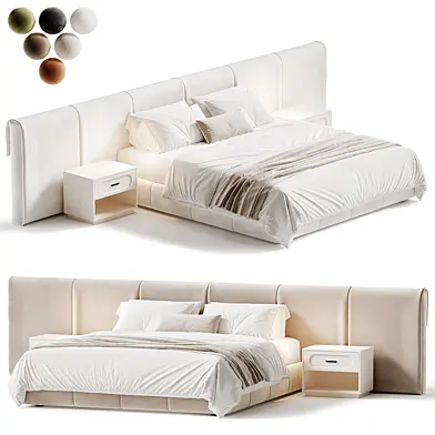 Minotti Ruffle Bed