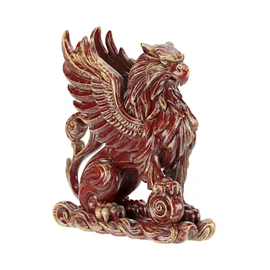 Griffin Sculpture Set