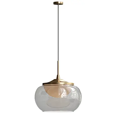 Modern Art Deco Hardware Acrylic Glass Lamp
