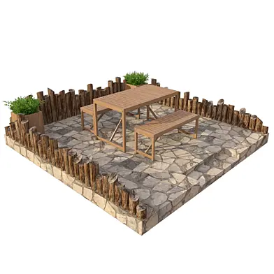 Outdoor Seating Area 01