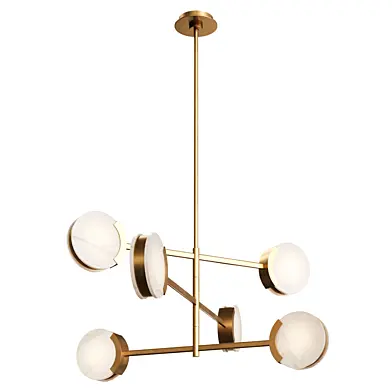 Melange 48" Multi-Positional Chandelier by Visual Comfort