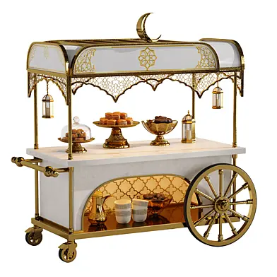 Luxury Arabic Coffee Dates Cart