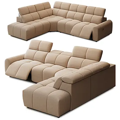 Cloud Modular corner Recliner Sofa.