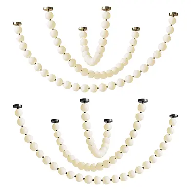 Pearl Necklace Chandelier