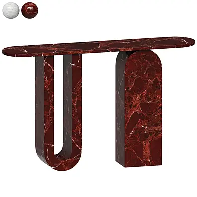 Rosso Levanto Console Table