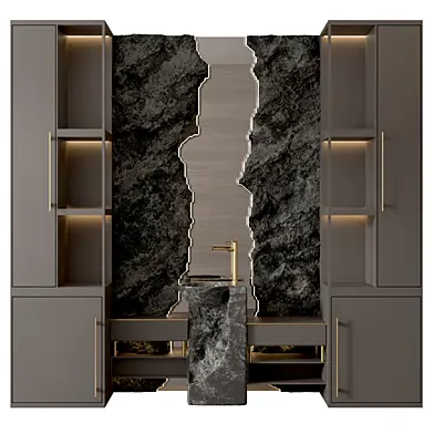Bathroom Furniture Set 55
