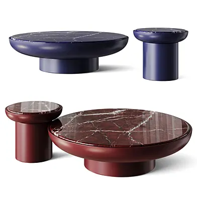 The Romo coffee tables.