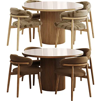 Calligaris Oleandro Table and Chair