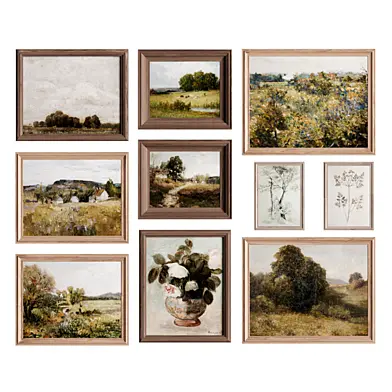 Landscape Scenery Oil Paintings
