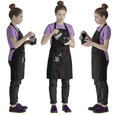 Barista woman